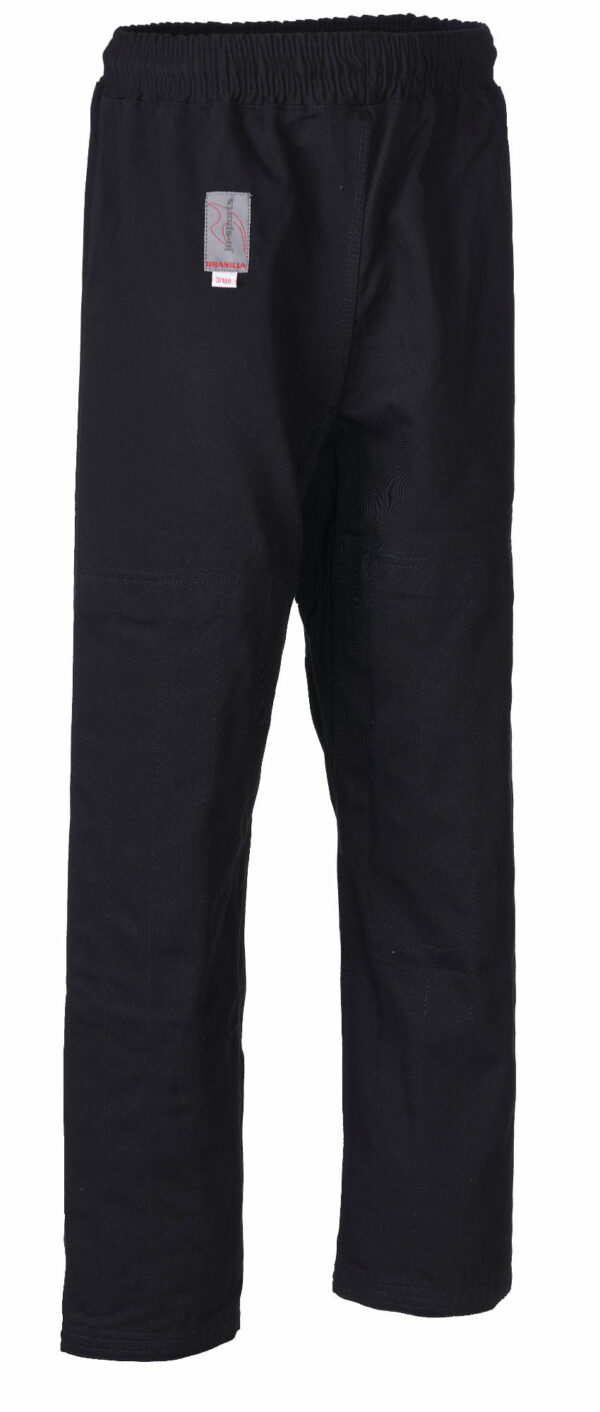 PANTALÓN NEGRO JUDO "BRASILIA" CINTURA ELÁSTICA JUSPORTS - Imagen 7