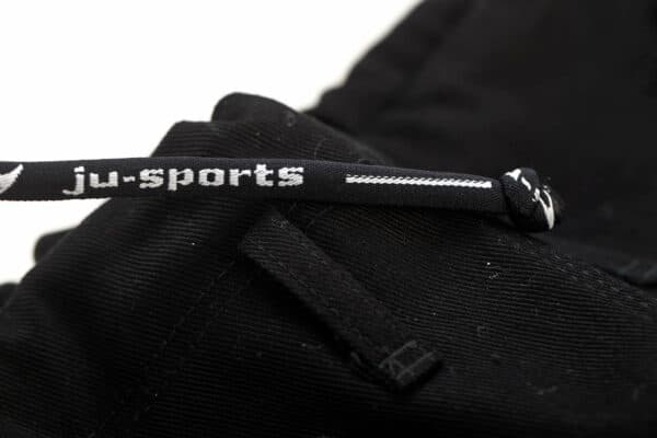 PANTALÓN NEGRO JUDO "BRASILIA" CON CORDÓN JUSPORTS - Imagen 5