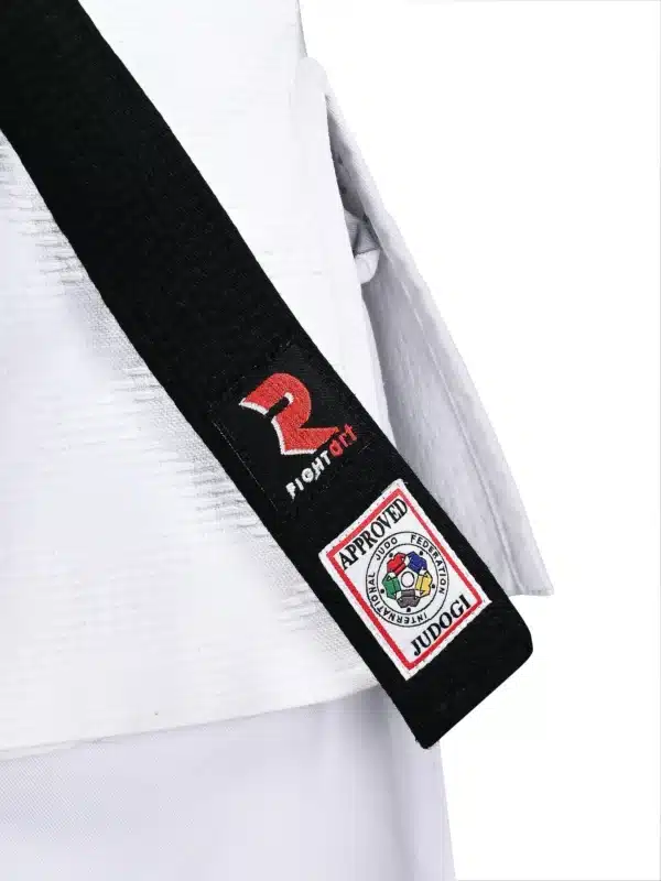 PACK JUDOGI SHOGUN IJF 730GR BLANCO + AZUL + CINTURÓN IJF FIGHTART - Imagen 6