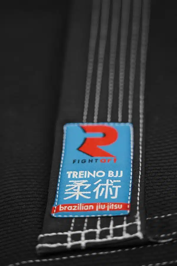 GI BJJ NEGRO "TREINO" 340GR FIGHT ART (ENTRENAMIENTO) - Imagen 2