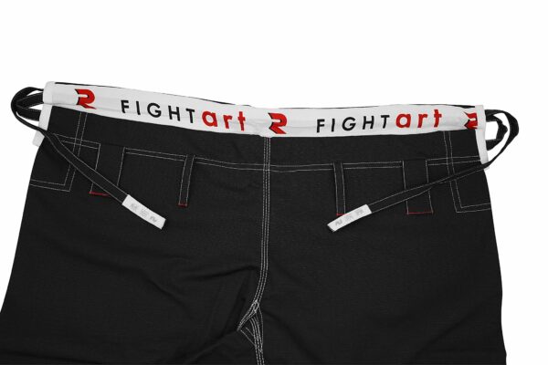 GI BJJ NEGRO "TREINO" 340GR FIGHT ART (ENTRENAMIENTO) - Imagen 5