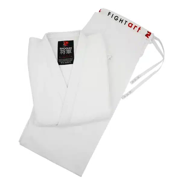 PACK JUDOGI SHOGUN IJF 730GR BLANCO + AZUL + CINTURÓN IJF FIGHTART - Imagen 8