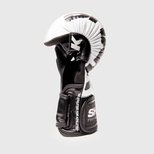 Shark Boxing MMA Sparring Glove R2 Negro-Blanco - Imagen 3