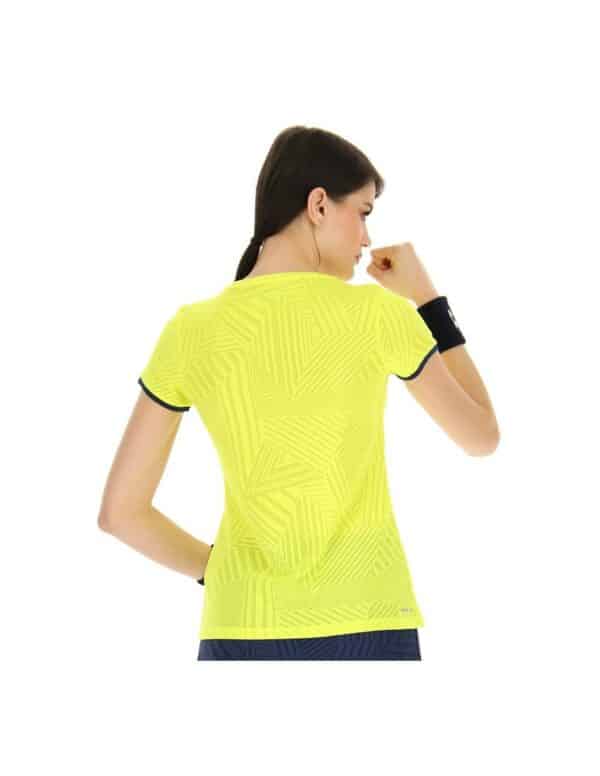 CAMISETA LOTTO SUPERRAPIDA WV TEE MUJER - Imagen 3