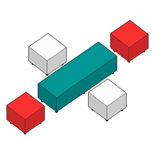MODULO CUBO 37 (SIN PATAS) 48 x 48 x 37 cm - Imagen 16