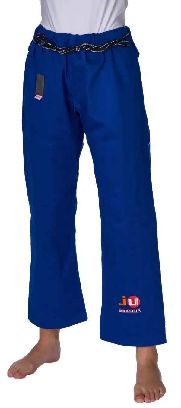 PANTALÓN AZUL JUDO "BRASILIA" CON CORDÓN JUSPORTS - Imagen 7