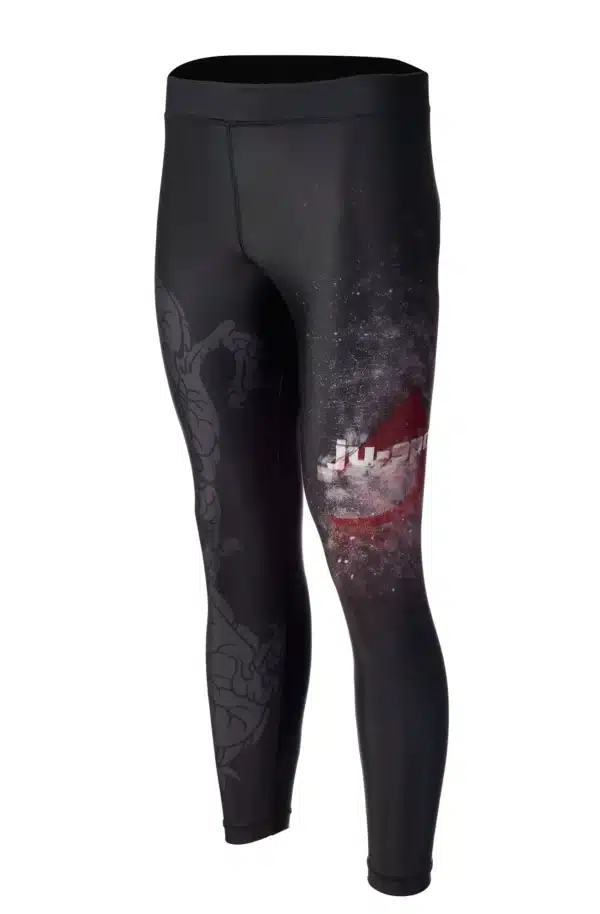 SET RASHGUARD + LEGGINGS "DARK LINE" JUSPORTS - Imagen 7