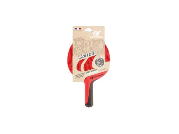 CORNILLEAU Raqueta Softbat AzuL/ROJA PING PONG EXTERIOR - Imagen 4