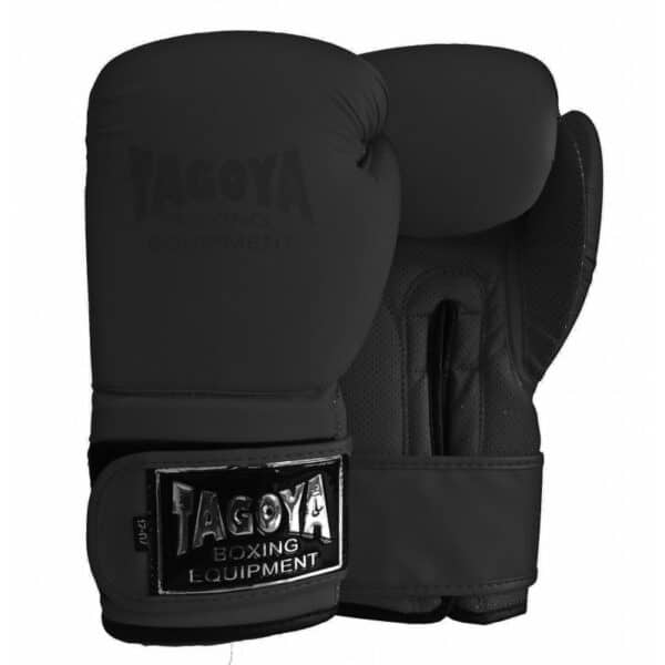 Guantes Skintex rojos/NEGRO mate. BOXEO - Imagen 2