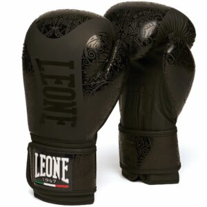 Guantes de Boxeo Leone "Maori" Color negro GN070