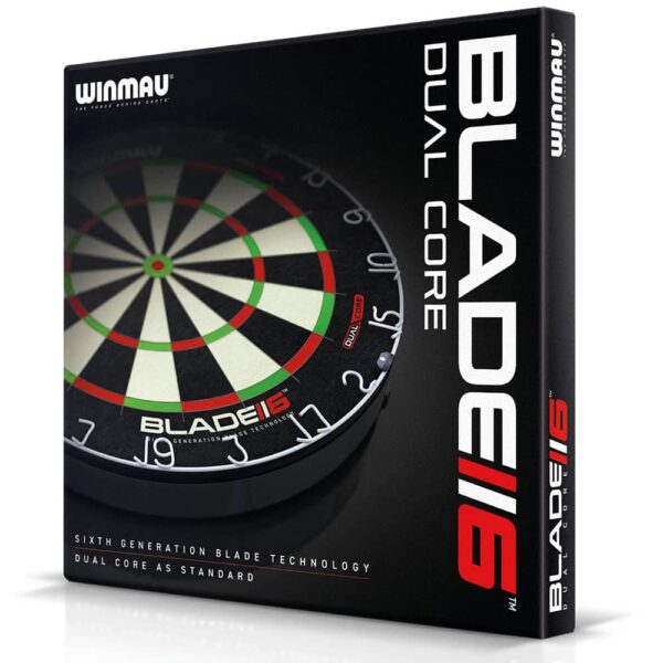 Diana Winmau Blade 6 Dual Core Dartboard 3031.punta de acero - Imagen 8