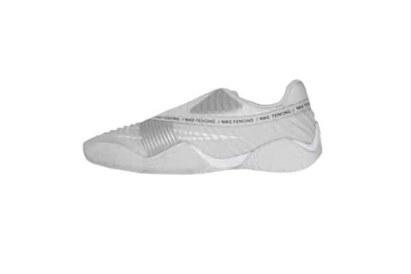 Fencing Shoes Nike Ballestra 2 WHITE-SILVER ESGRIMA CALZADO - Imagen 4