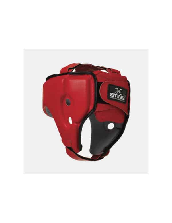 CASCO STING HOMOLOGADO IBA ROJO BOXEO - Imagen 3