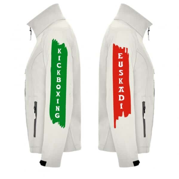 CHAQUETA SOFTSHELL FEDERACIÓN KICKBOXING EUSKADI - Imagen 3