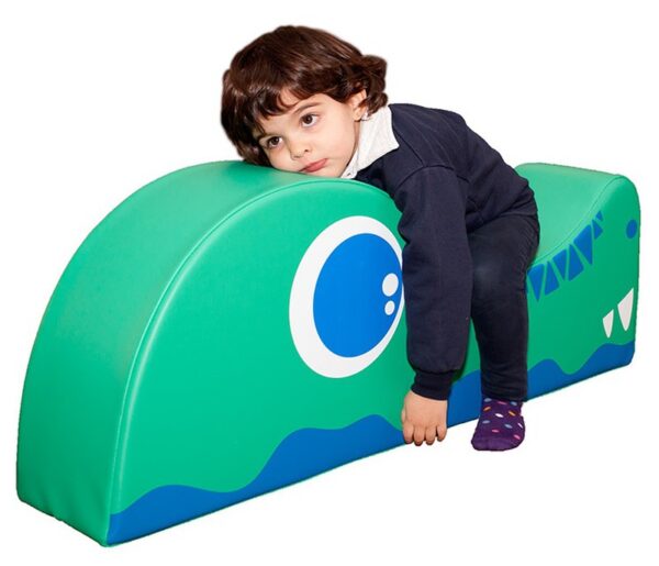 Balancín de espuma: Cocodrilo 100 x 20 x 37 cm