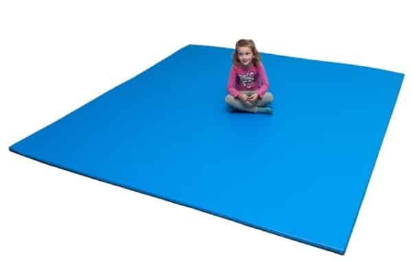 Colchoneta tatami azul 100 cm.200 x 100 x 2 cm