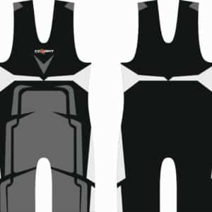 Combat Sport Armor Negro-Gris LUCHA MALLA