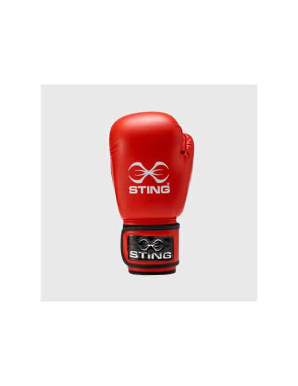 Guante Sting Homologado IBA Rojo BOXEO 10/12 ONZAS - Imagen 2