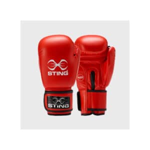 Guante Sting Homologado IBA Rojo BOXEO 10/12 ONZAS