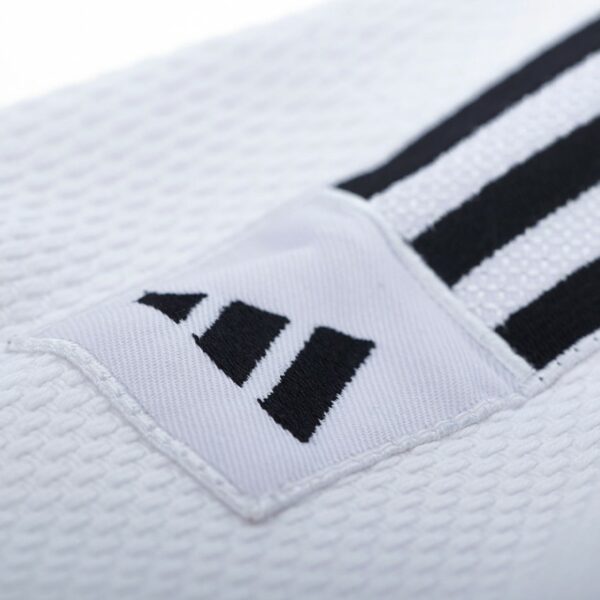 JUDOGI ADIDAS "CONTEST" BLANCO CON BANDAS NEGRAS - Imagen 9