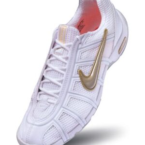 Fencing Shoes Nike Air Zoom Fencer WHITE-GOLD ESGRIMA