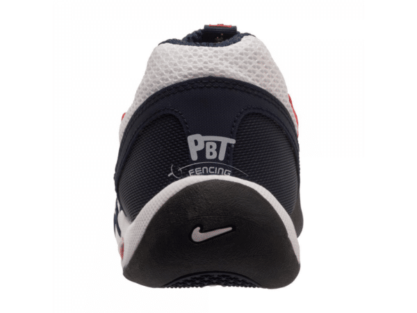 Fencing Shoes Nike Air Zoom Fencer WHITE-NAVY-RED ESGRIMA - Imagen 3