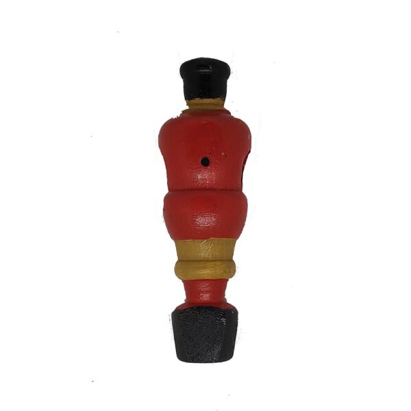 Jugadora Futbolin Madrid Portera Roja PATAS JUNTAS MADERA - Imagen 4