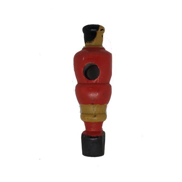 Jugadora Futbolin Madrid Portera Roja PATAS JUNTAS MADERA - Imagen 2