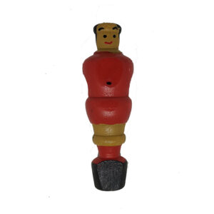 JUGADOR DE MADERA PATAS JUNTAS FUTBOLIN
