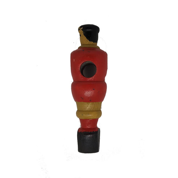 Jugadora Futbolin Madrid Portera Roja PATAS JUNTAS MADERA - Imagen 3