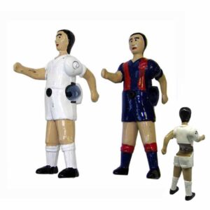 JUGADOR METALICO PATAS SEPARADAS FUTBOLIN
