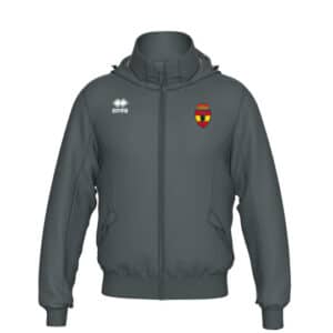 Parka gris con capucha Niamh oficial rfee ESGRIMA