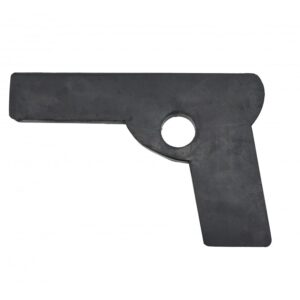 PISTOLA DE GOMA NEGRA ENTRENAMIENTO