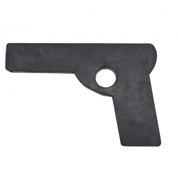 PISTOLA DE GOMA NEGRA ENTRENAMIENTO
