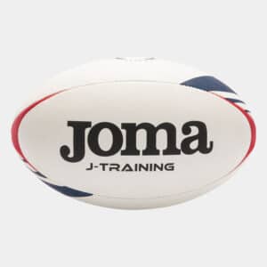 Balón rugby J-Training blanco rojo TALLA 5