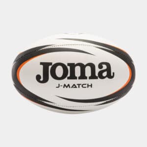Balón rugby J-Match blanco negro TALLA 5