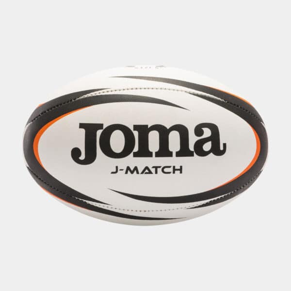 Balón rugby J-Match blanco negro TALLA 5