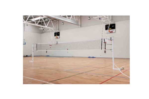 Juego postes voleibol de aluminio de Ø 90 mm en forma de L - Imagen 7