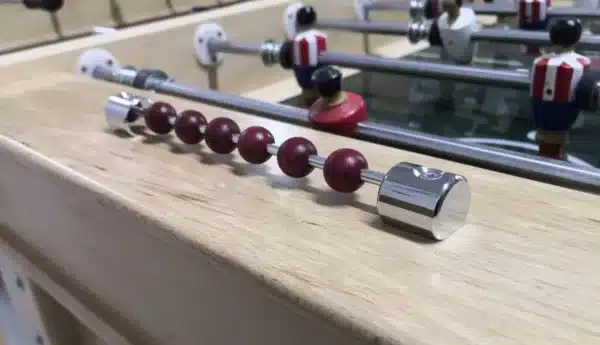 Marcador Futbolin Sobrepuesto 6 Bolas Madera 1 Unidad - Imagen 6
