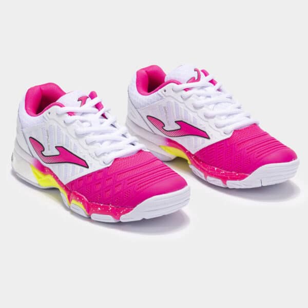 Zapatillas voleibol V.Impulse Lady 24 mujer blanco rosa/TURQUESA JOMA - Imagen 4