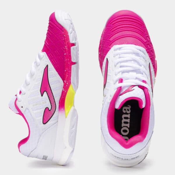 Zapatillas voleibol V.Impulse Lady 24 mujer blanco rosa/TURQUESA JOMA - Imagen 2