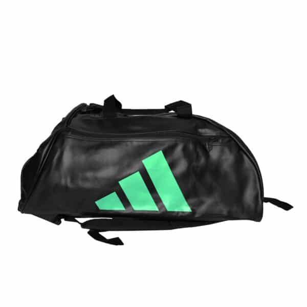 BOLSA ADIDAS CONV.2 EN 1 WBC P.U. NEGRO/VERDE - Imagen 5