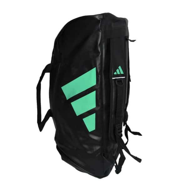 BOLSA ADIDAS CONV.2 EN 1 WBC P.U. NEGRO/VERDE - Imagen 4
