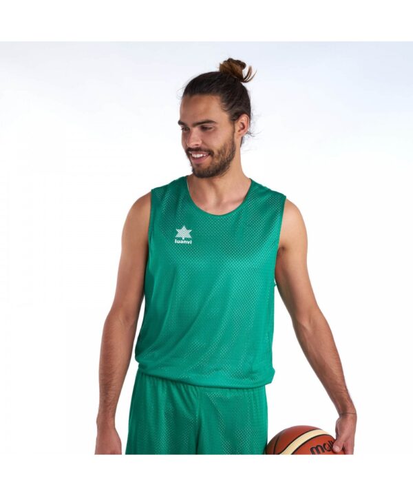 CAMISETA SIN MANGAS REVERSIBLE TRIPLE BALONCESTO BASKET - Imagen 8