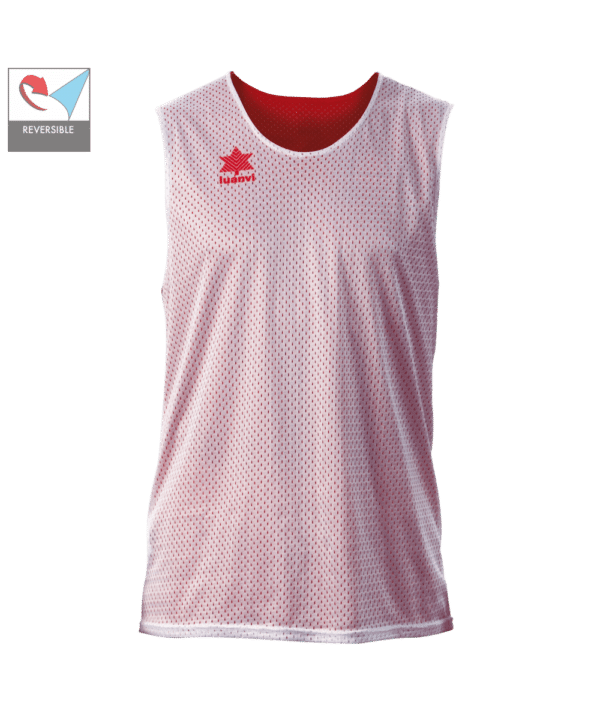 CAMISETA SIN MANGAS REVERSIBLE TRIPLE BALONCESTO BASKET - Imagen 18