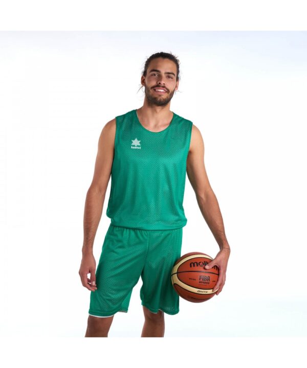 CAMISETA SIN MANGAS REVERSIBLE TRIPLE BALONCESTO BASKET - Imagen 9