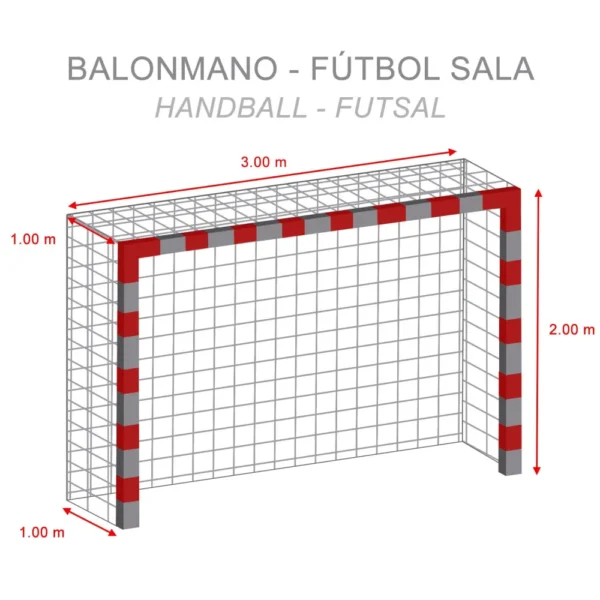 Juego Redes Balonmano/F.Sala BASIC - Imagen 2