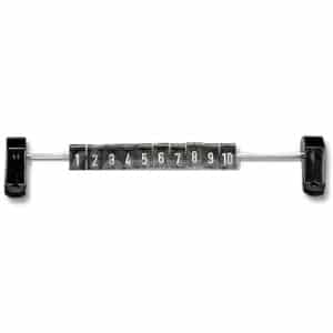Marcador Contador Futbolin Negro 6017