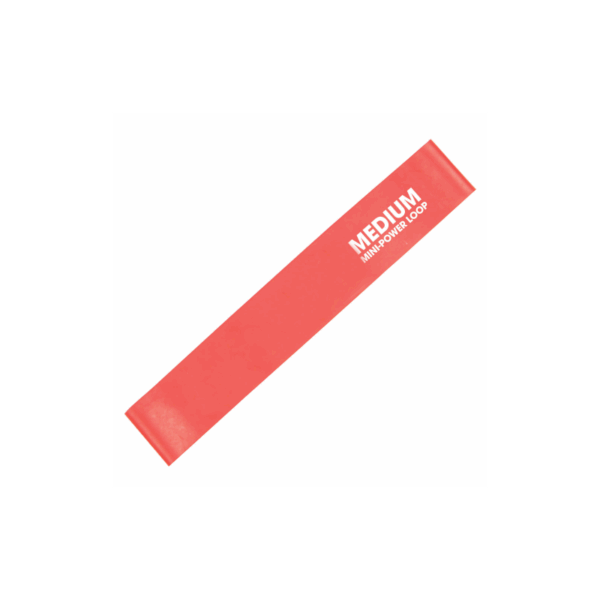 Banda latex loop MEDIA, 35cm 11-13kg (ROJO)
