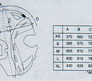 CASCO DE KARATE